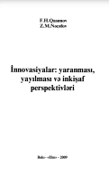 İnnovasiyalar: yaranması, yayılması və inkişaf perspektivləri