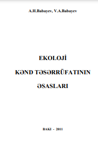 Ekoloji kənd təsərrüfatının əsasları: Dərslik