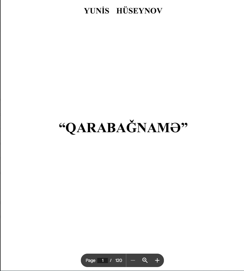 "Qarabağnamə"