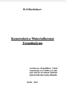 Konstruksiya materiallarının texnologiyası
