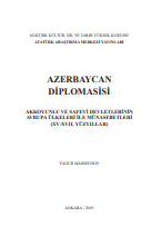 AZERBAYCAN DİPLOMASİSİ